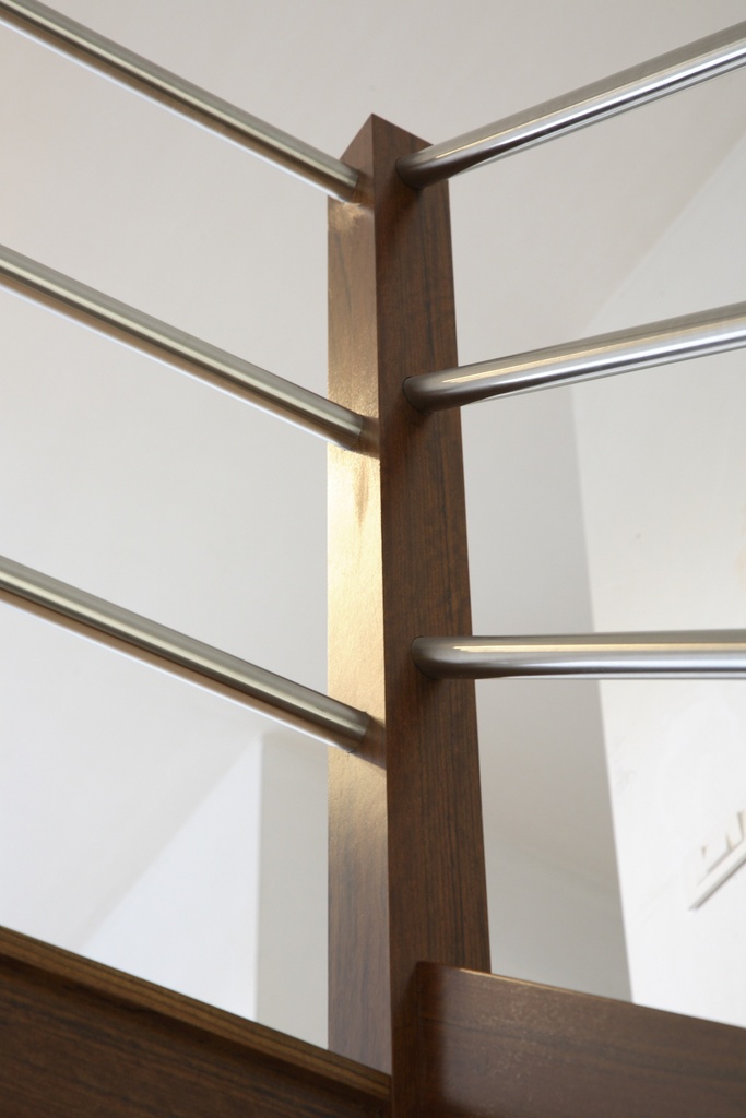 Escalier quart tournant ouvert standard Verschaeve